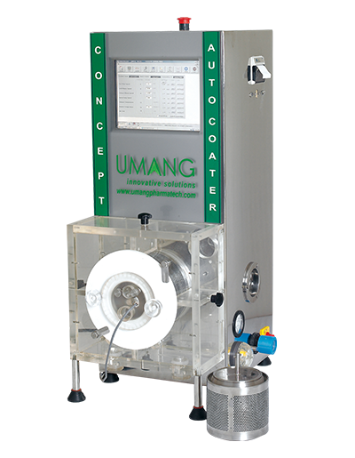 Perforated Pan Coater Laboratory R&D Scale for Pharmaceutical